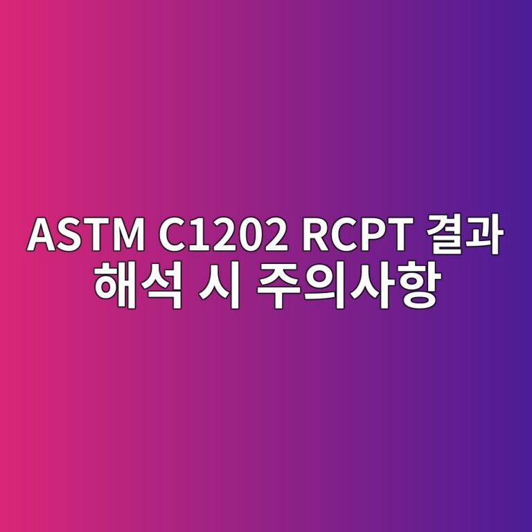 ASTM C1202 RCPT 결과 해석 시 주의사항 5 astm c1202 rcpt eab2b0eab3bc ed95b4ec849d ec8b9c eca3bcec9d98ec82aced95ad 1786086274